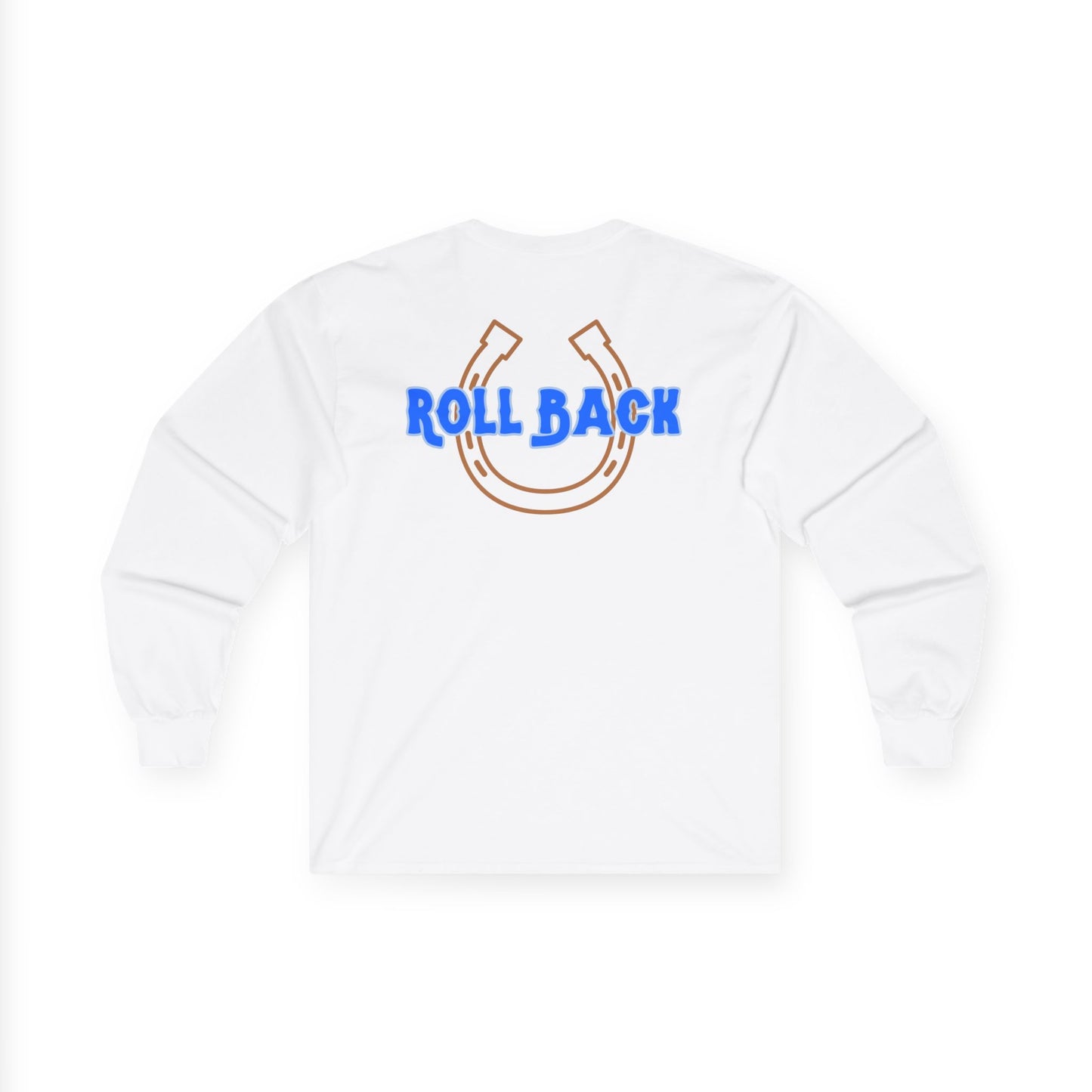 Ultra Cotton Long Sleeve Tee - Roll Back