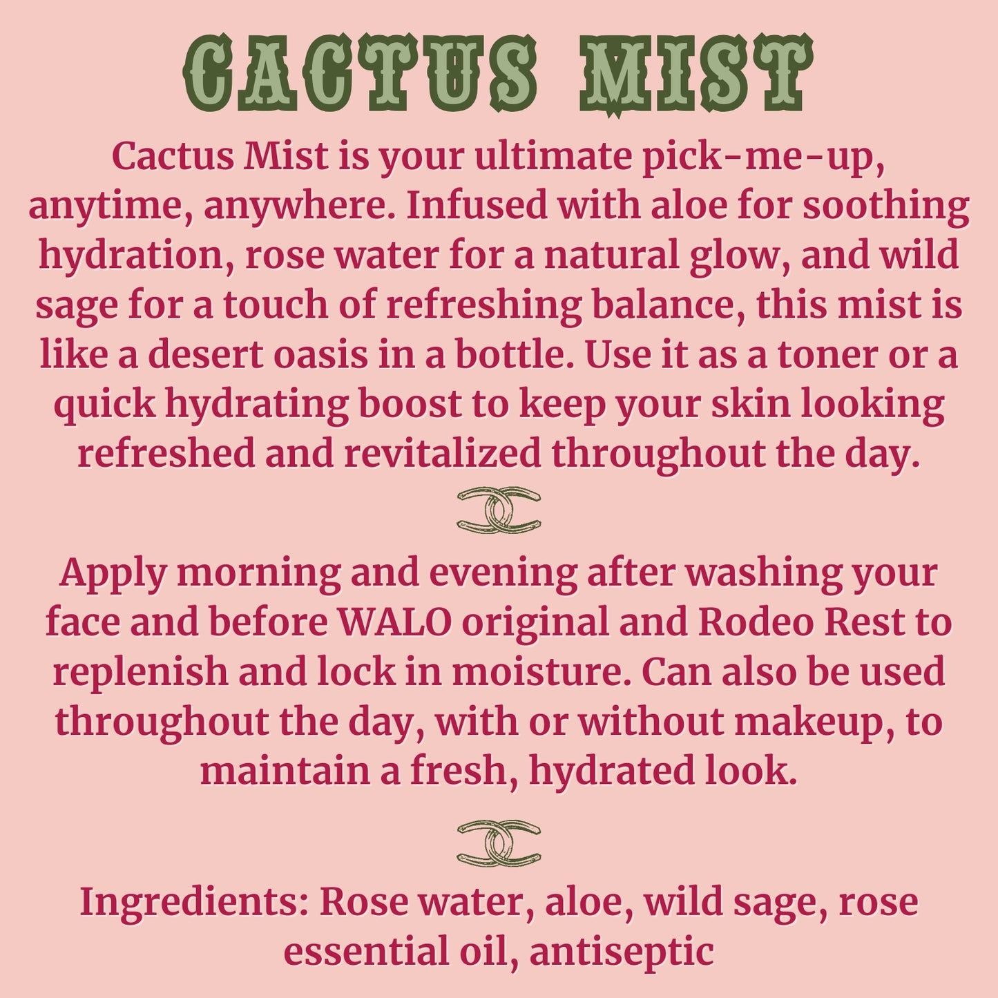 Cactus Mist (Natural Toner)