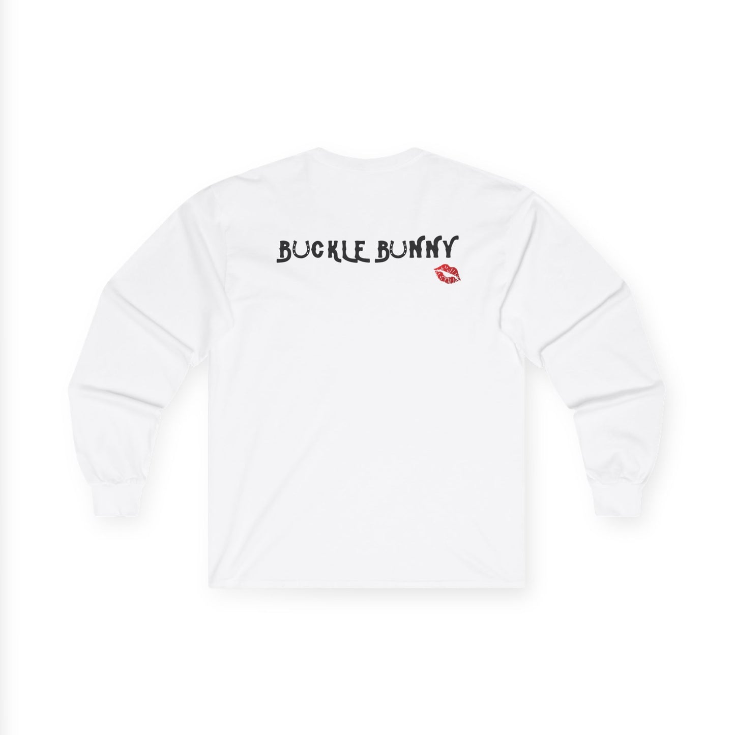 Ultra Cotton Long Sleeve Tee - Buckle Bunny