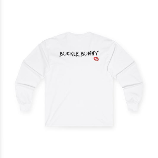 Ultra Cotton Long Sleeve Tee - Buckle Bunny