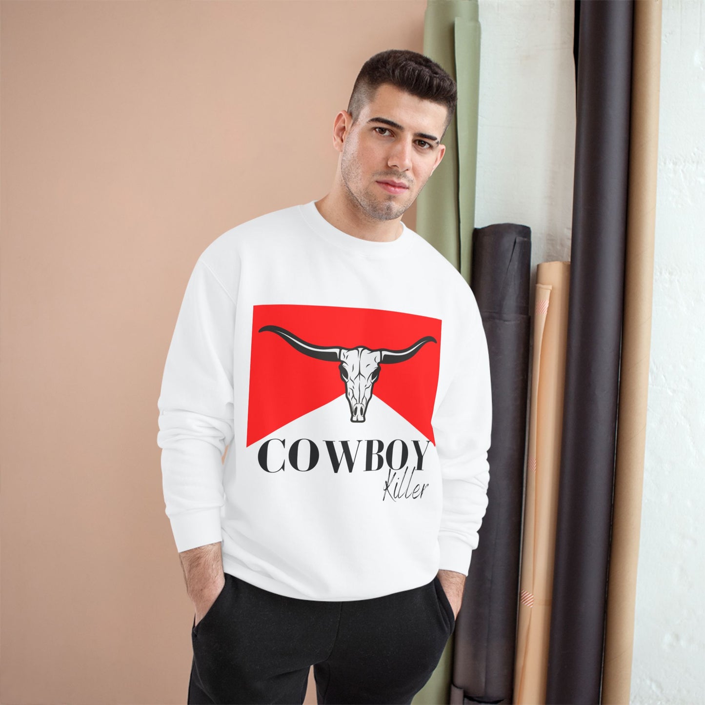 COWBOY KILLER.-Champion Sweatshirt