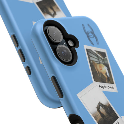Western Polaroid Phone Case — Magnetic Impact-Resistant Protective Cover