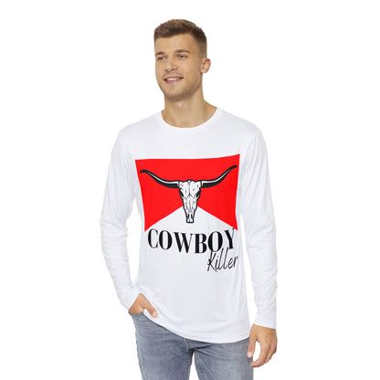 COWBOY KILLER- Men's Long Sleeve AOP Shirt