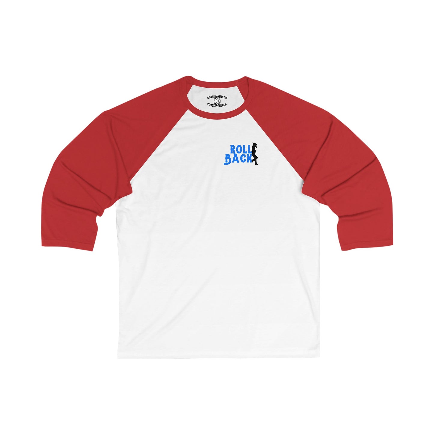 Unisex 3\4 Sleeve Baseball Tee - Roll Back