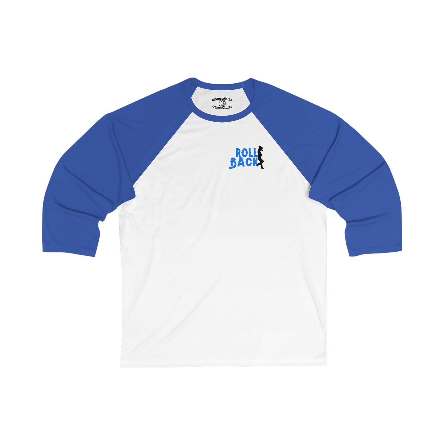 Unisex 3\4 Sleeve Baseball Tee - Roll Back