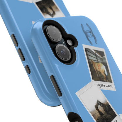 Western Polaroid Phone Case — Magnetic Impact-Resistant Protective Cover