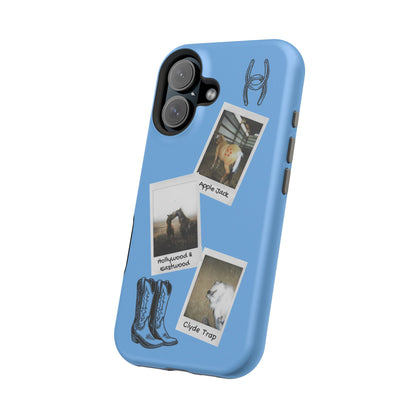 Western Polaroid Phone Case — Magnetic Impact-Resistant Protective Cover