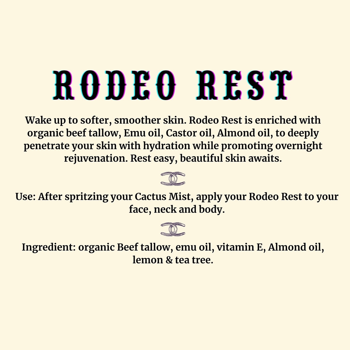Rodeo Rest (Night Cream)