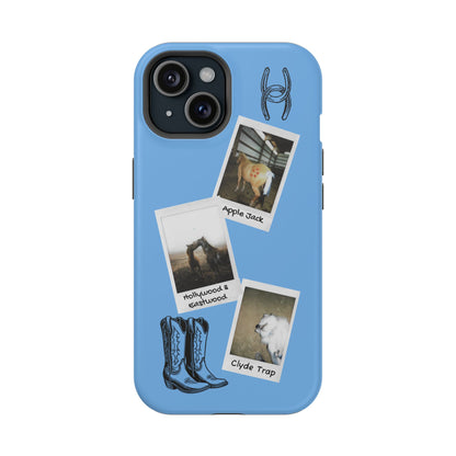 Western Polaroid Phone Case — Magnetic Impact-Resistant Protective Cover
