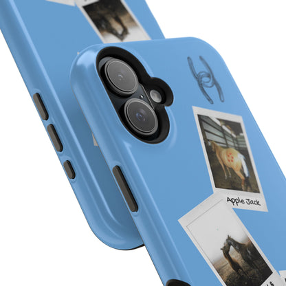 Western Polaroid Phone Case — Magnetic Impact-Resistant Protective Cover