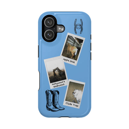 Western Polaroid Phone Case — Magnetic Impact-Resistant Protective Cover
