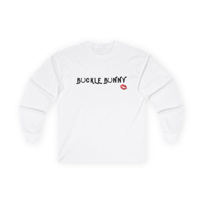 Ultra Cotton Long Sleeve Tee - Buckle Bunny