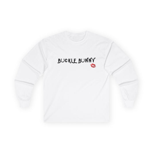 Ultra Cotton Long Sleeve Tee - Buckle Bunny