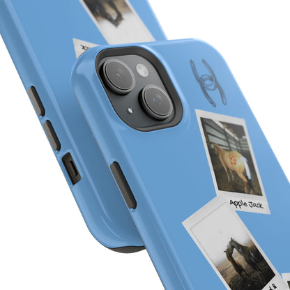 Western Polaroid Phone Case — Magnetic Impact-Resistant Protective Cover